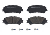 Bromsbeläggssats, skivbroms P 68 067 Brembo