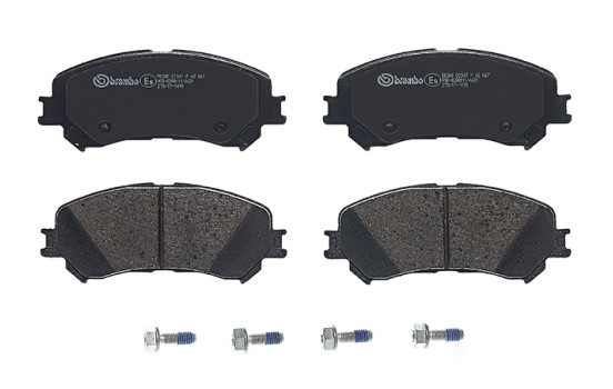 Bromsbeläggssats, skivbroms P 68 067 Brembo