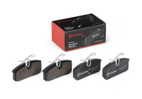 Bromsbeläggssats, skivbroms P 68 077 Brembo