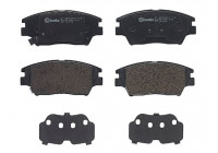 Bromsbeläggssats, skivbroms P 77 001 Brembo