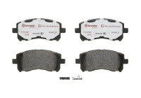 Bromsbeläggssats, skivbroms P 78 010X Brembo