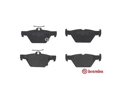 Bromsbeläggssats, skivbroms P 78 026 Brembo, bild 2