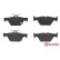 Bromsbeläggssats, skivbroms P 78 026 Brembo, miniatyr 2