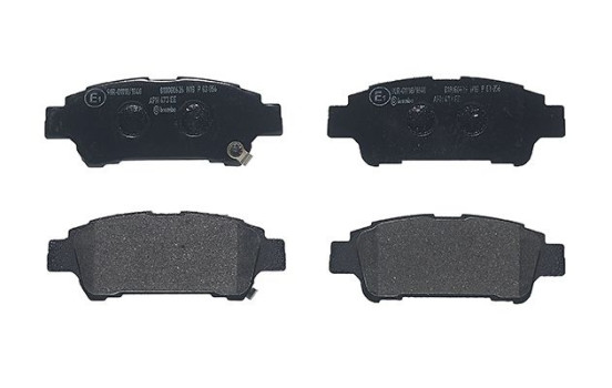 Bromsbeläggssats, skivbroms P 83 056 Brembo, bild 3