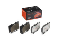 Bromsbeläggssats, skivbroms P 83 066X Brembo