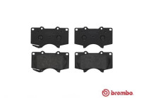 Bromsbeläggssats, skivbroms P 83 102X Brembo