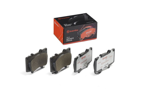 Bromsbeläggssats, skivbroms P 83 102X Brembo