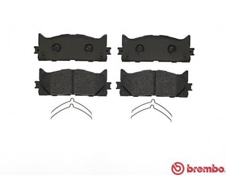 Bromsbeläggssats, skivbroms P 83 117 Brembo, bild 3