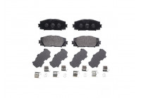 Bromsbeläggssats, skivbroms P 83 141 Brembo