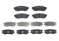 Bromsbeläggssats, skivbroms P 83 160 Brembo