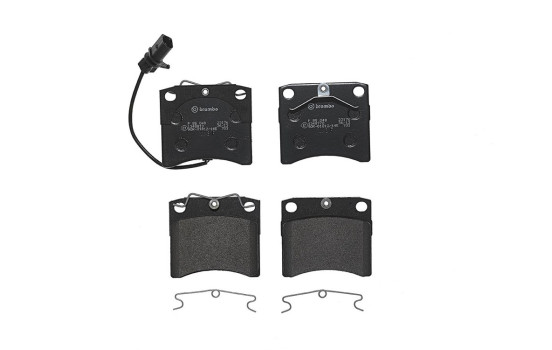 Bromsbeläggssats, skivbroms P 85 048 Brembo