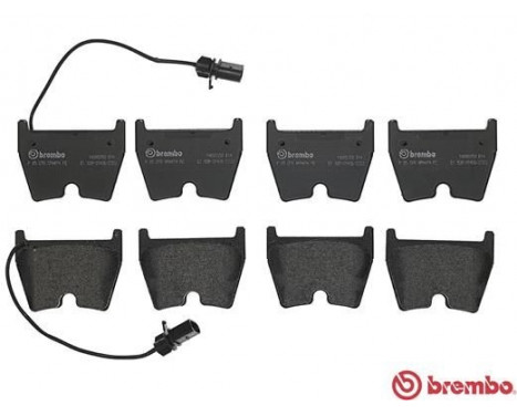 Bromsbeläggssats, skivbroms P 85 078 Brembo, bild 3