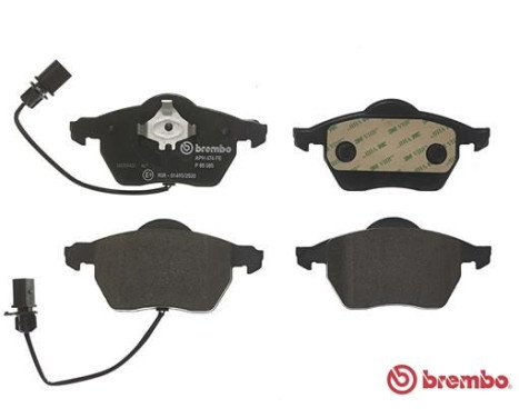 Bromsbeläggssats, skivbroms P 85 085 Brembo