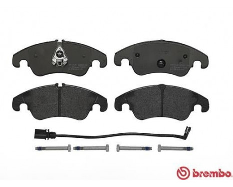 Bromsbeläggssats, skivbroms P 85 098 Brembo, bild 2