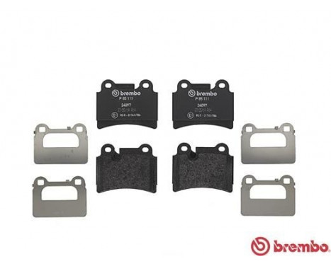 Bromsbeläggssats, skivbroms P 85 111 Brembo, bild 2