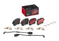 Bromsbeläggssats, skivbroms P 85 118X Brembo