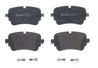 Bromsbeläggssats, skivbroms P 85 161 Brembo