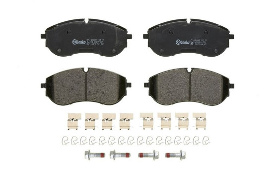 Bromsbeläggssats, skivbroms P 85 179 Brembo, bild 3