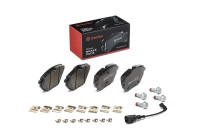 Bromsbeläggssats, skivbroms P 85 187 Brembo