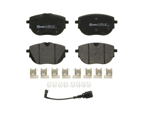 Bromsbeläggssats, skivbroms P 85 187 Brembo, bild 4