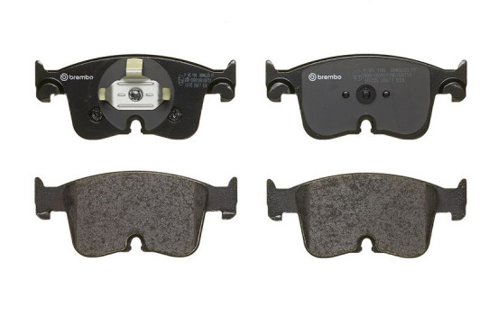 Bromsbeläggssats, skivbroms P 85 199 Brembo, bild 3