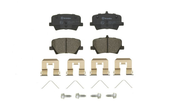 Bromsbeläggssats, skivbroms P 86 032 Brembo, bild 3