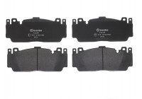 Bromsbeläggssats, skivbroms P06079 Brembo