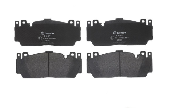 Bromsbeläggssats, skivbroms P06079 Brembo