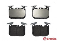 Bromsbeläggssats, skivbroms P06088 Brembo