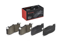 Bromsbeläggssats, skivbroms P06112 Brembo