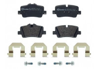 Bromsbeläggssats, skivbroms P06113 Brembo
