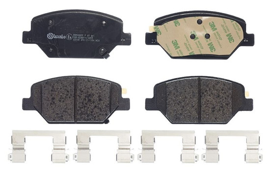 Bromsbeläggssats, skivbroms P07007 Brembo