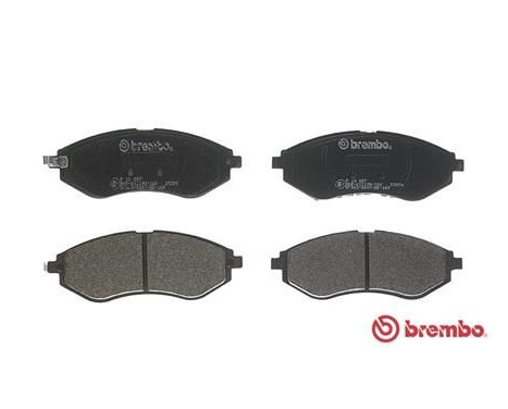 Bromsbeläggssats, skivbroms P10057 Brembo, bild 2