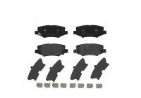 Bromsbeläggssats, skivbroms P18024 Brembo
