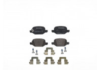 Bromsbeläggssats, skivbroms P23150 Brembo
