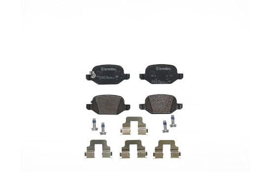 Bromsbeläggssats, skivbroms P23150 Brembo