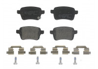 Bromsbeläggssats, skivbroms P23156 Brembo