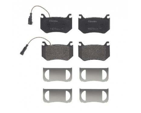Bromsbeläggssats, skivbroms P23184 Brembo