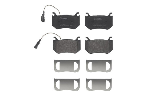 Bromsbeläggssats, skivbroms P23184 Brembo