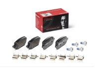 Bromsbeläggssats, skivbroms P24237 Brembo