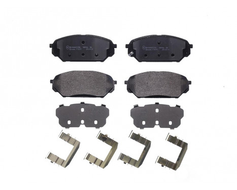 Bromsbeläggssats, skivbroms P30071 Brembo