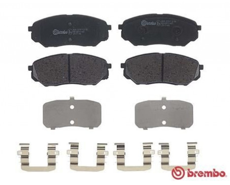 Bromsbeläggssats, skivbroms P30086 Brembo, bild 2