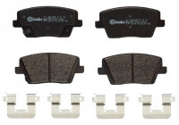 Bromsbeläggssats, skivbroms P30112 Brembo