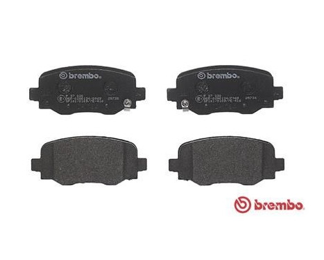 Bromsbeläggssats, skivbroms P37020 Brembo, bild 2