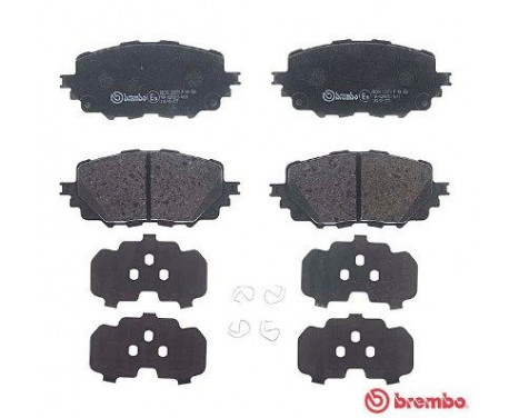 Bromsbeläggssats, skivbroms P49054 Brembo, bild 2