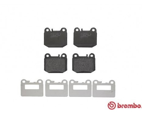 Bromsbeläggssats, skivbroms P50043 Brembo, bild 2