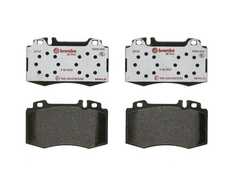 Bromsbeläggssats, skivbroms P50053X Brembo, bild 4