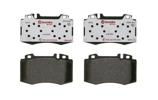 Bromsbeläggssats, skivbroms P50053X Brembo, bild 3