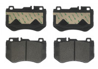 Bromsbeläggssats, skivbroms P50123 Brembo