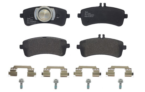 Bromsbeläggssats, skivbroms P50130 Brembo, bild 2